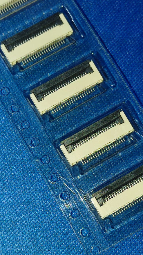 FPC-05F-20PH20 20 pin SMD P=0.5mm,Surface Mount,Right Angle XUNPU Flip type 20P Bottom Contact Horizontal attachment Right Angle FFC, FPC Connector  IBAT20870