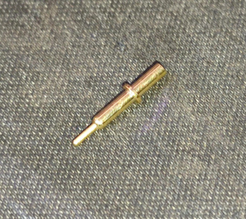 YZ43315123P-01 Xinyangze Brass Pogo Pin 12.35mm 6.85mm 1A Gold Contacts, Spring Loaded  IBAT21201