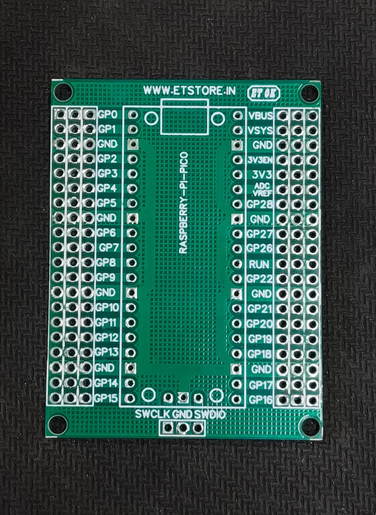 RaspberryPi Pico Breakout board Shield pcb