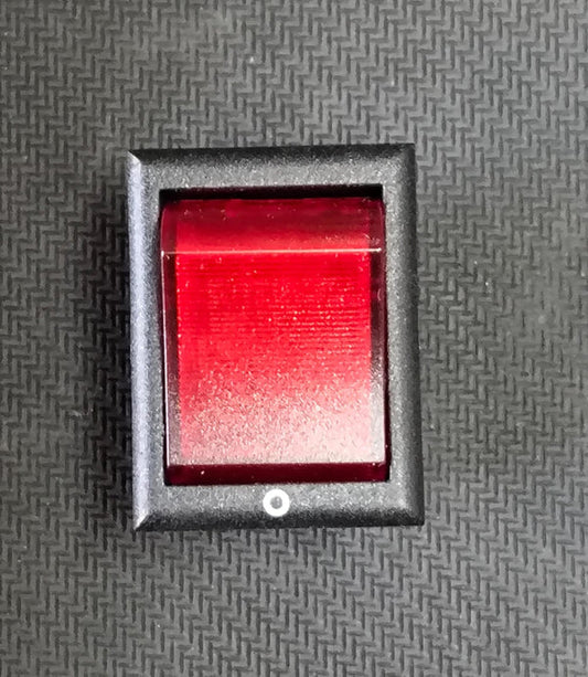 IRS-16-5 RED ELCOM 16A SWITCH 2 POSITION 4 LEG INDICATOR LIGHT 250V ROCKER