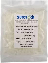 100Pcs 9.6mm Reverse Dual Locking Circuit Boards PCB Support Spacer (1 Packet)