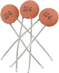 0.1UF 100NF 50V Ceramic Disc Capacitor