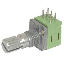 B100K OHM GREEN POTENTIOMETER dual