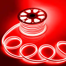 RED Neon LED Strip Rope Light Water Proof 12V 1 METER