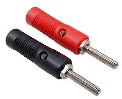 BANANA PLUG 4mm(RED AND BLACK)
