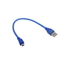 USB A Male to Mini-B Male Cable 30cm Arduino Nano