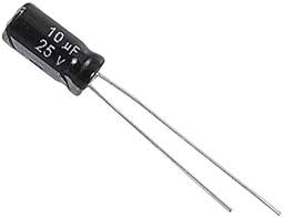 10UF 25V  ELECTROLYTIC CAPACITOR