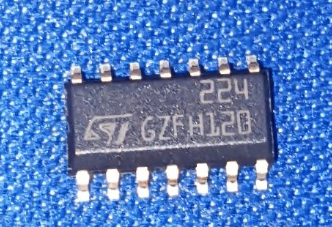 LM224DT ST SMD OP AMP 224  IBAT21198