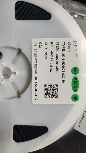 JK-SMD0805-020-30V 0805 Jinrui 30V 200mA Resettable Fuses pptc  IBAT21105