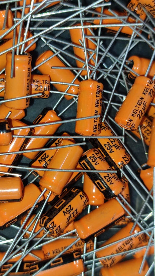 22uF 25V Electrolytic Capacitor