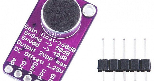 9814 MAX9814 High Performance Microphone AGC Amplifier Module IBAT15726 ...