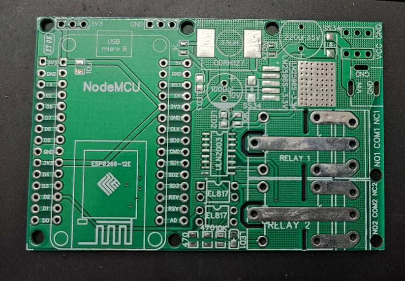 Nodemcu relay board for Lua Amica board node mcu