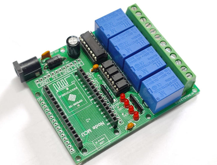 FOR PCB NodeMCU WITH 4 Channel Relay Board 85X69X1.6mm