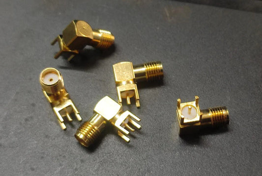 SMA Connector FEMale R/A for PCB gsm antenna